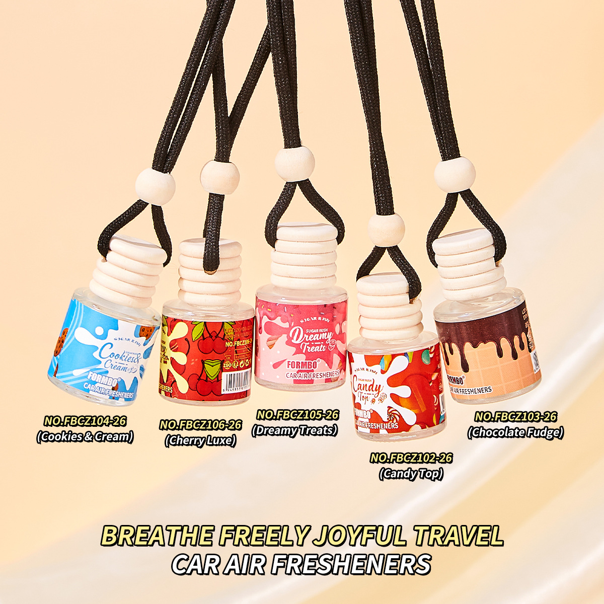 Perfume Fragrance Types - Harness-type Car-mounted Perfume, Long-lasting Fragrance, Purifies