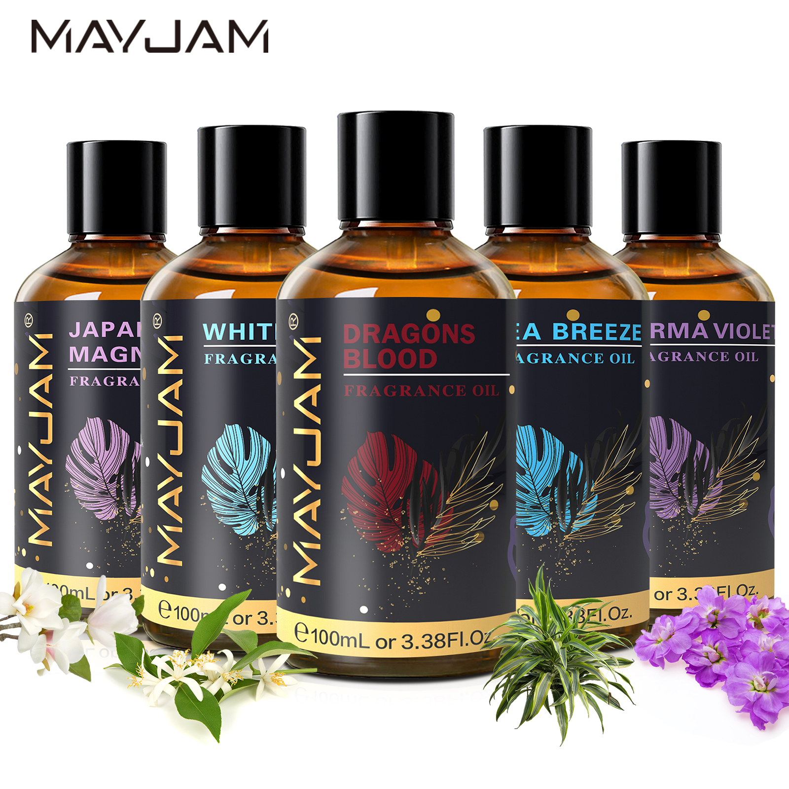 Musk White Oil - MAYJAM Aromatherapy Essential Oil Coconut &