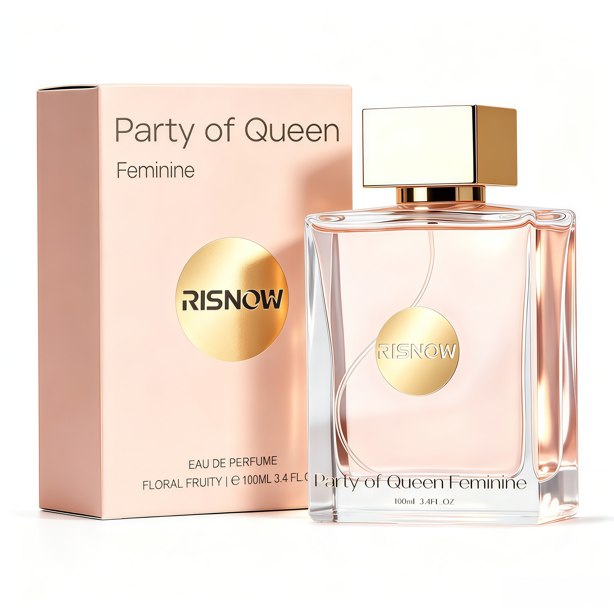 Fragrance Queen Perfume - RISNOW Fruity Floral Fragrance 3.4 oz