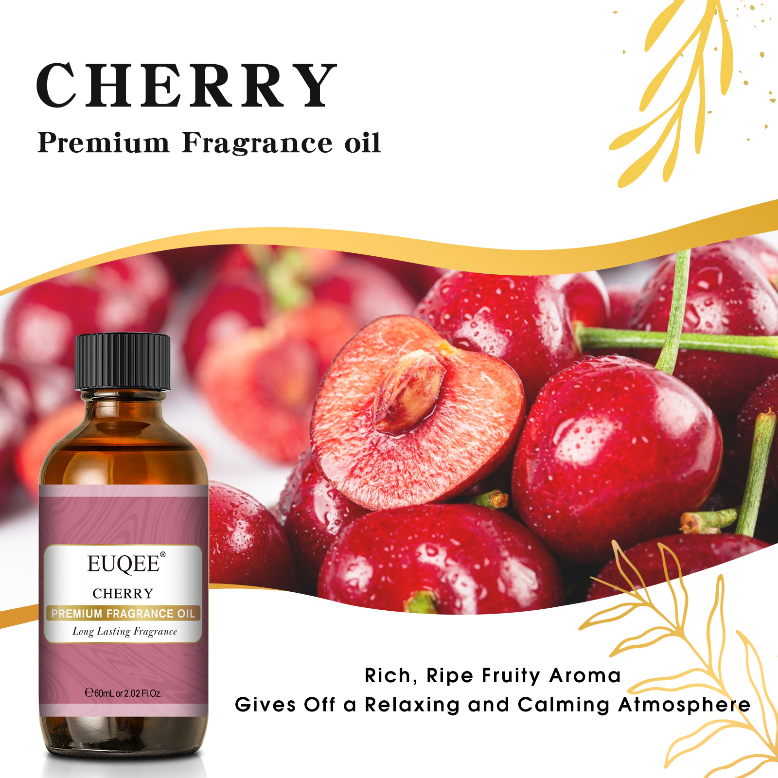 EUQEE 60ml Fragrance Oil with  - Musk White Oil のレビューと価格