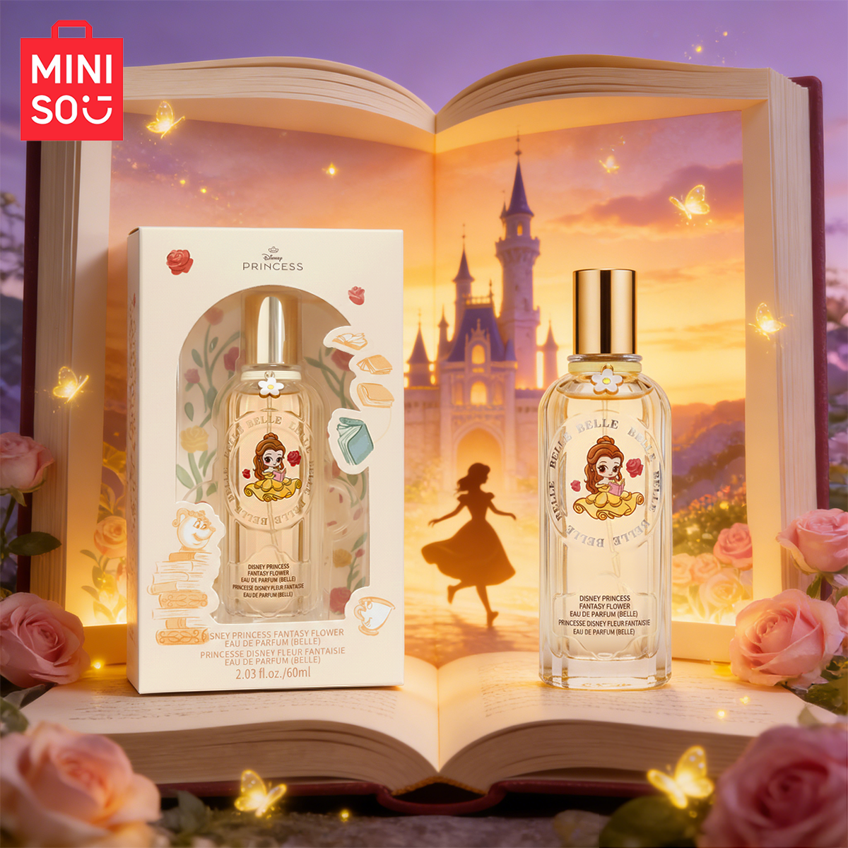 MINISO & DISNEY BELLE Women Pe - Perfume Fragrance For Girls のレビューと価格