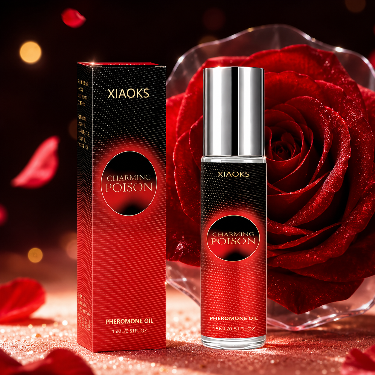 Women's Rose Pheromone Roll-On - Perfume Fragrance Types のレビューと価格