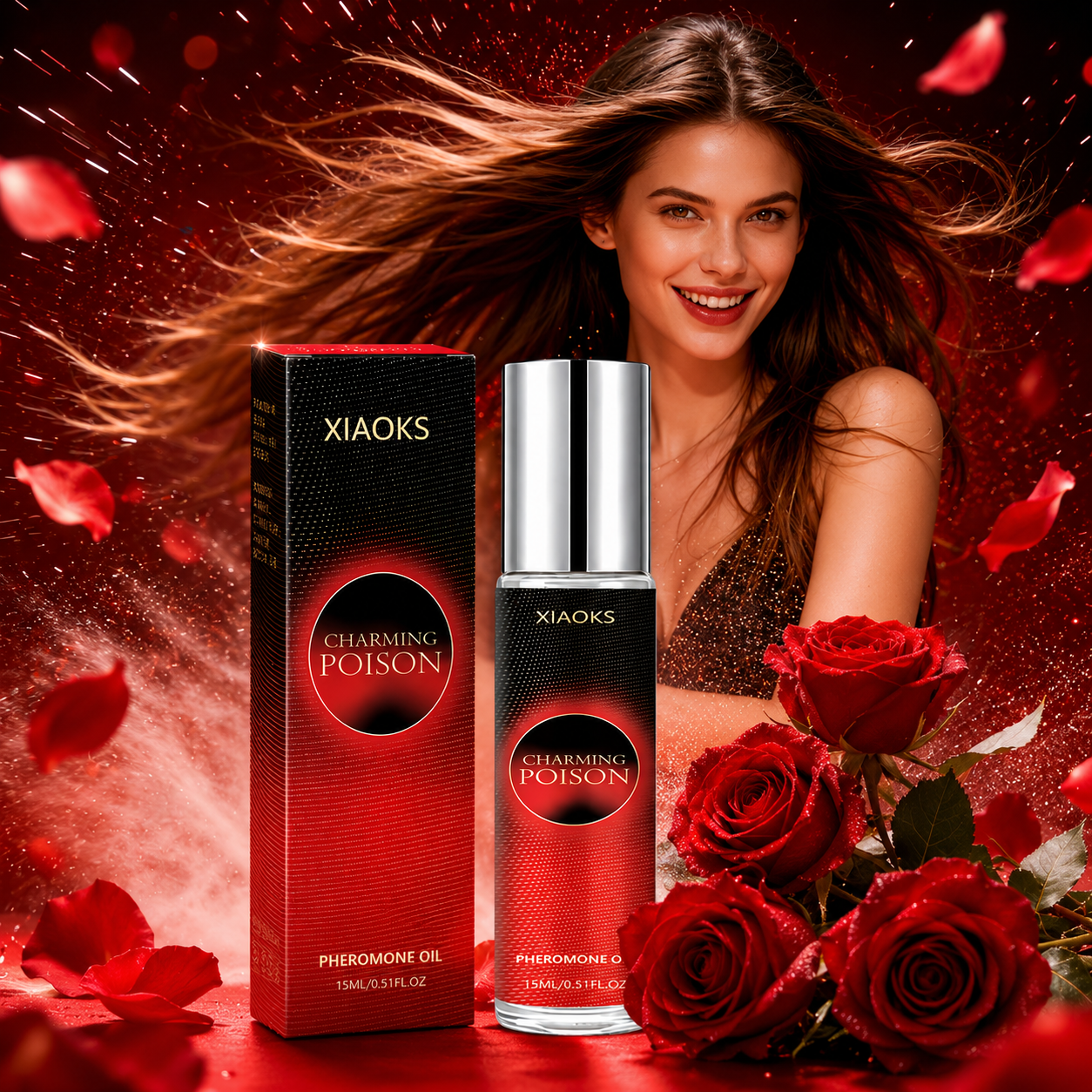 Women's Rose Pheromone Roll-On - Perfume Fragrance Types のレビューと価格
