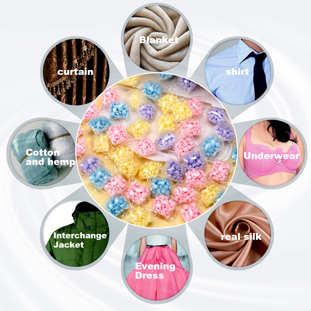 100Pcs Laundry Beads Detergent - Perfume Fragrance Laundry Detergent のレビューと価格