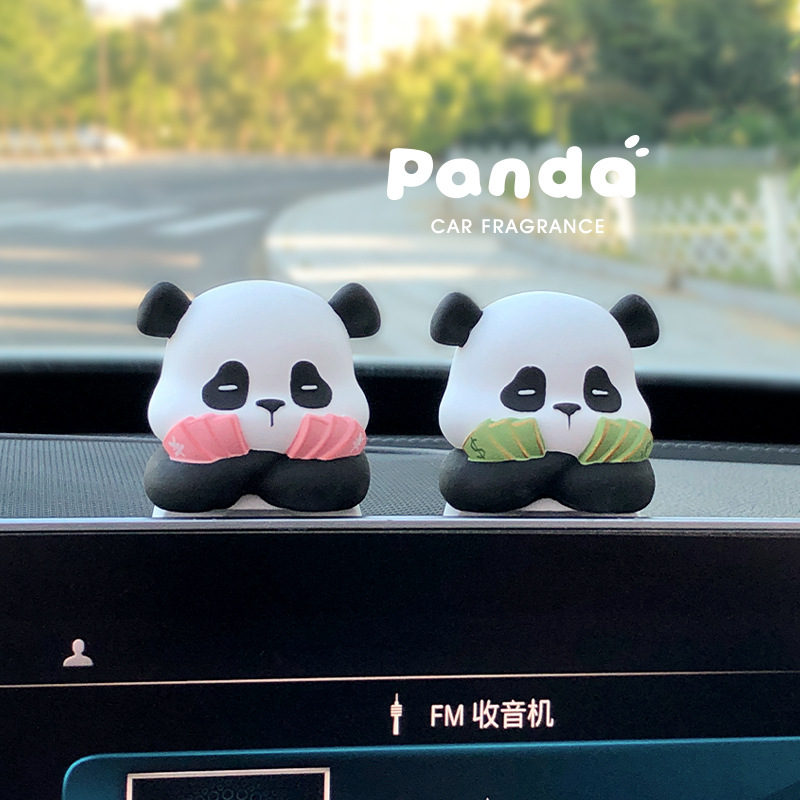 Cartoon Panda Car Perfume Orna - Perfume Fragrance For Girls のレビューと価格