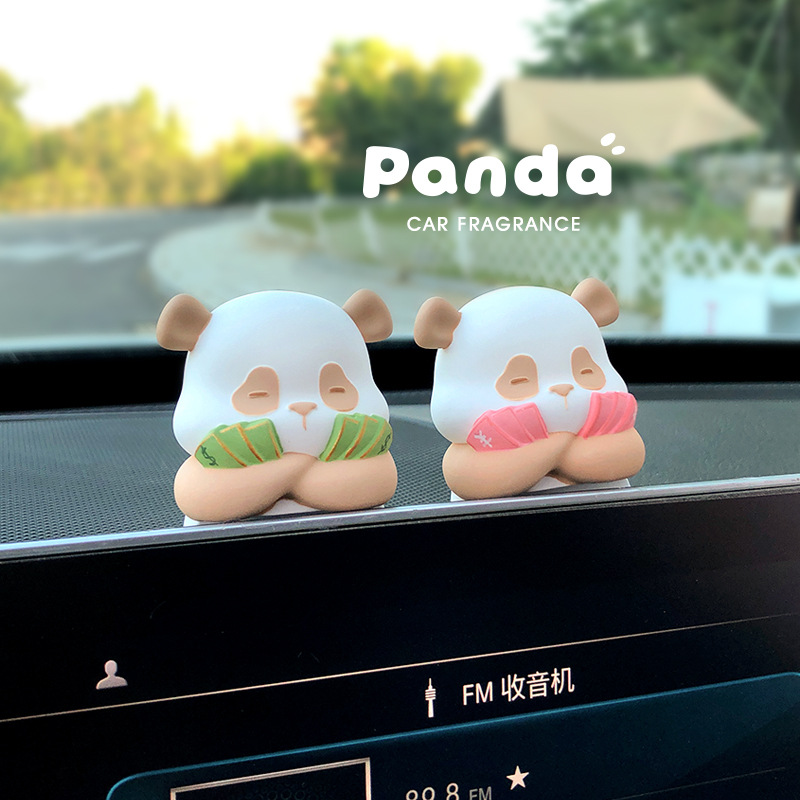 Cartoon Panda Car Perfume Orna - Perfume Fragrance For Girls のレビューと価格