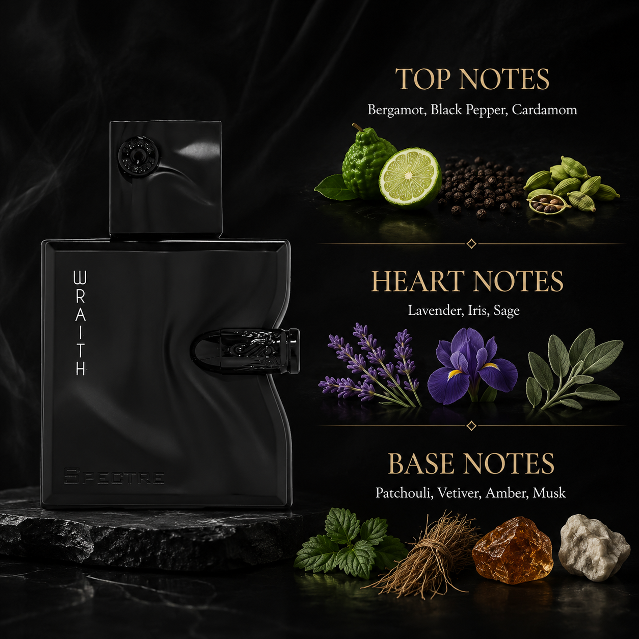Sculpted Black Bottle Men Eau  - Perfume Fragrance Bottle のレビューと価格