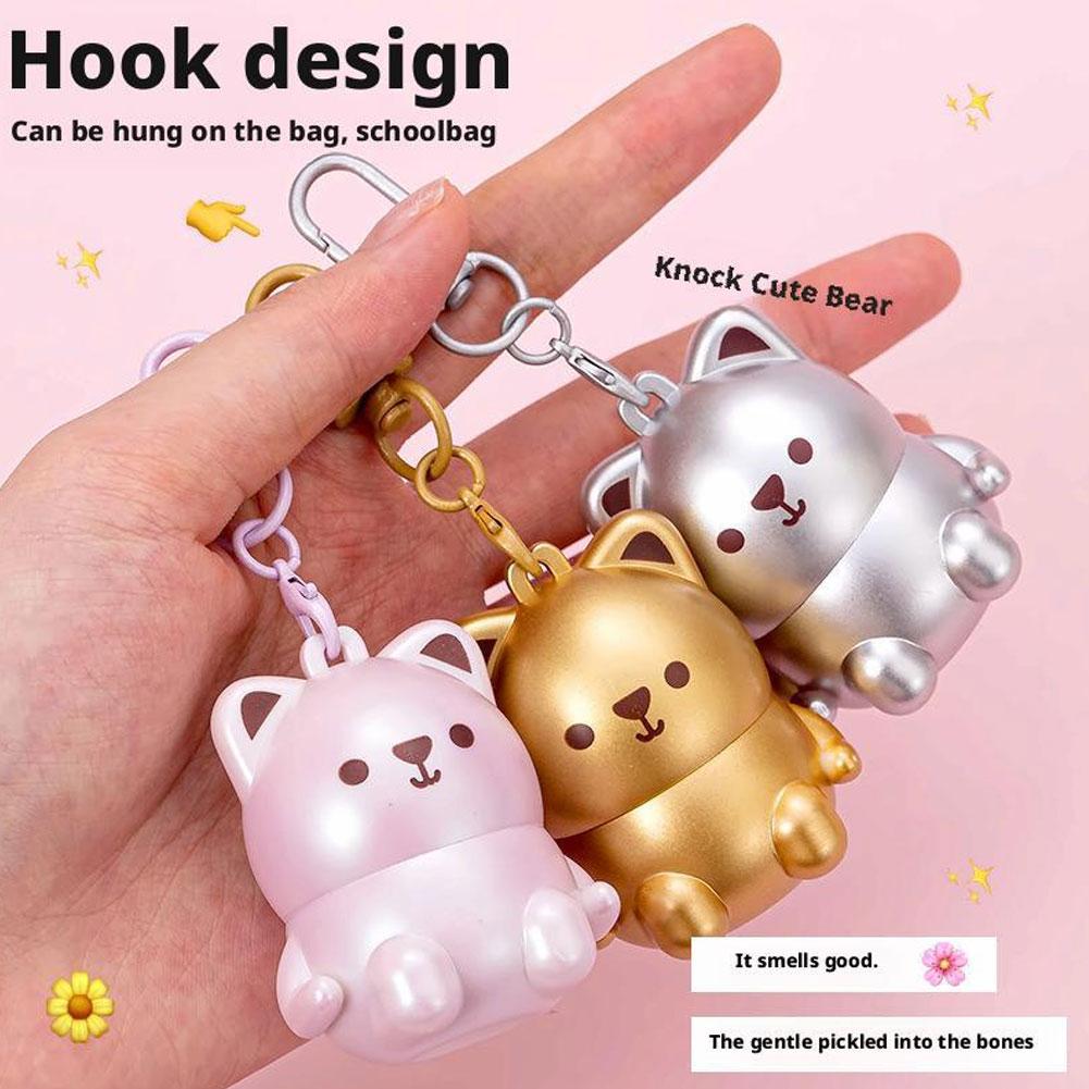1/3pcs Cute Bear Shape Solid P - Perfume Fragrance For Girls のレビューと価格