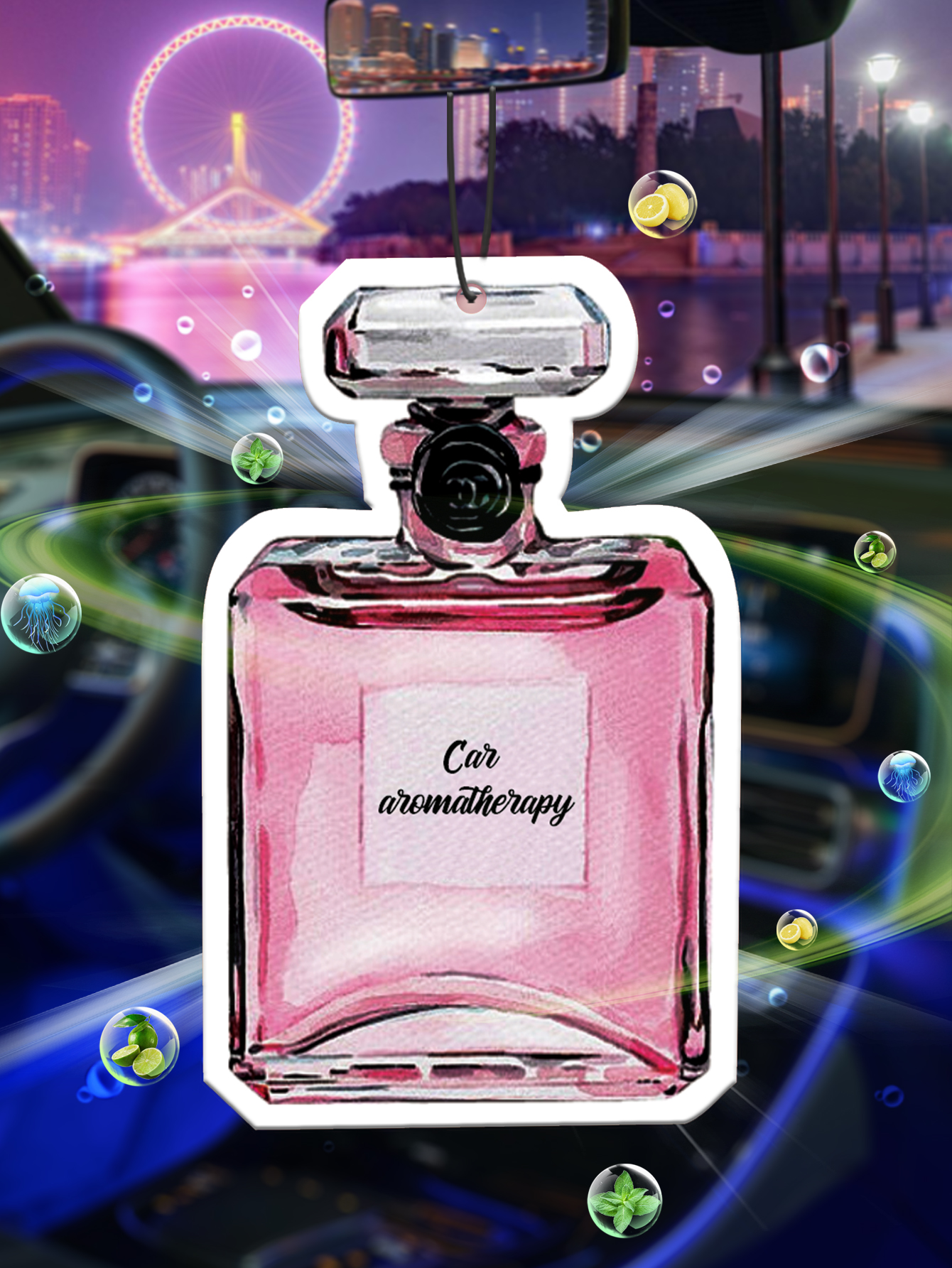 Car Aromatherapy Perfume Air F - Perfume Gardenia Fragrance のレビューと価格