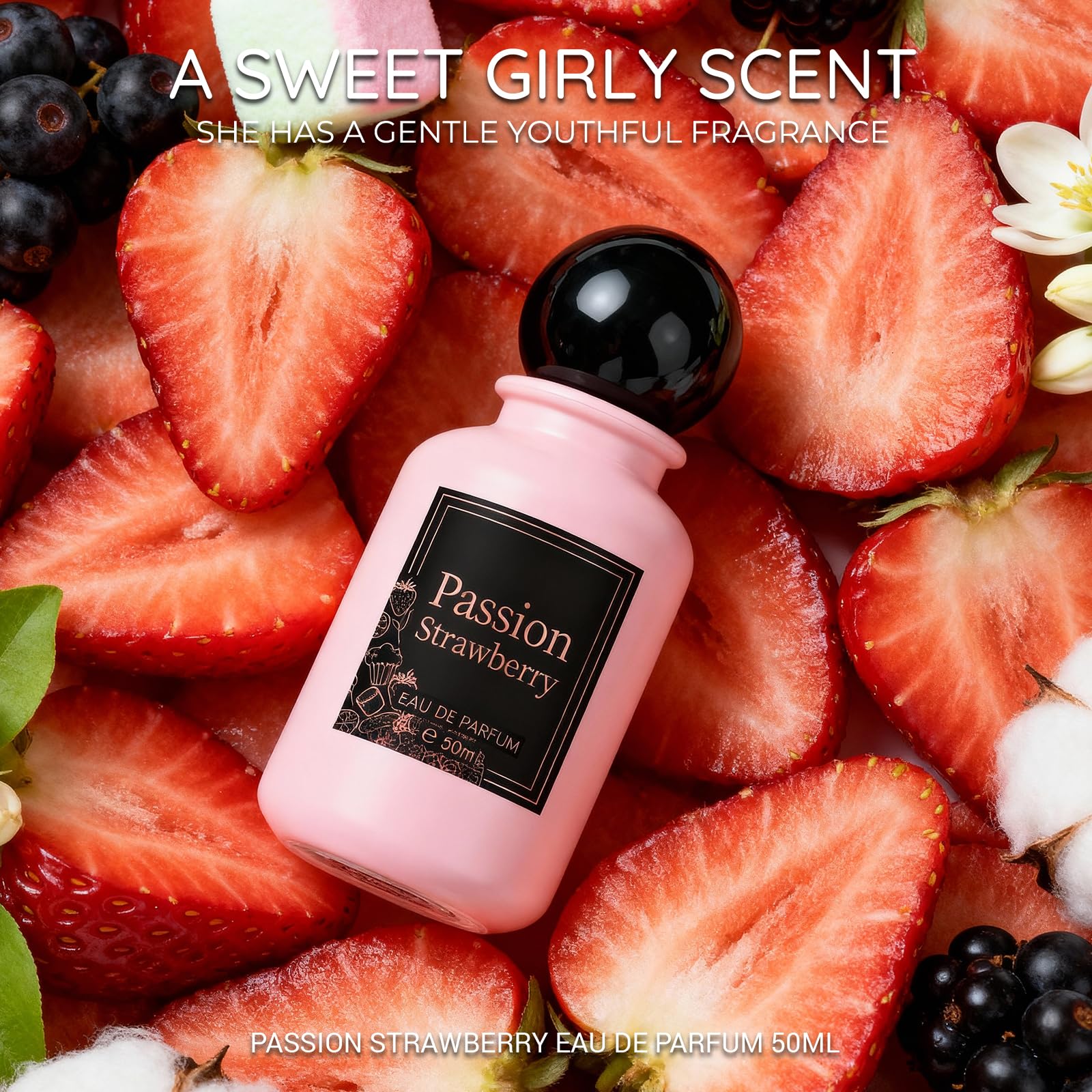Passion Strawberry Eau De Parf - Perfume Fragrance Bottle のレビューと価格