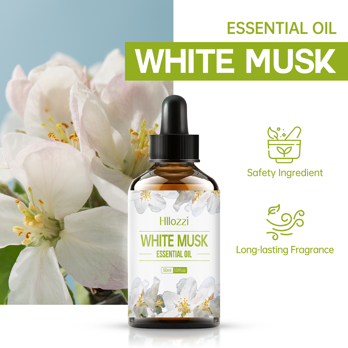 100ml-60ml-30ml WHITE MUSK,Sui - Musk White Oil のレビューと価格