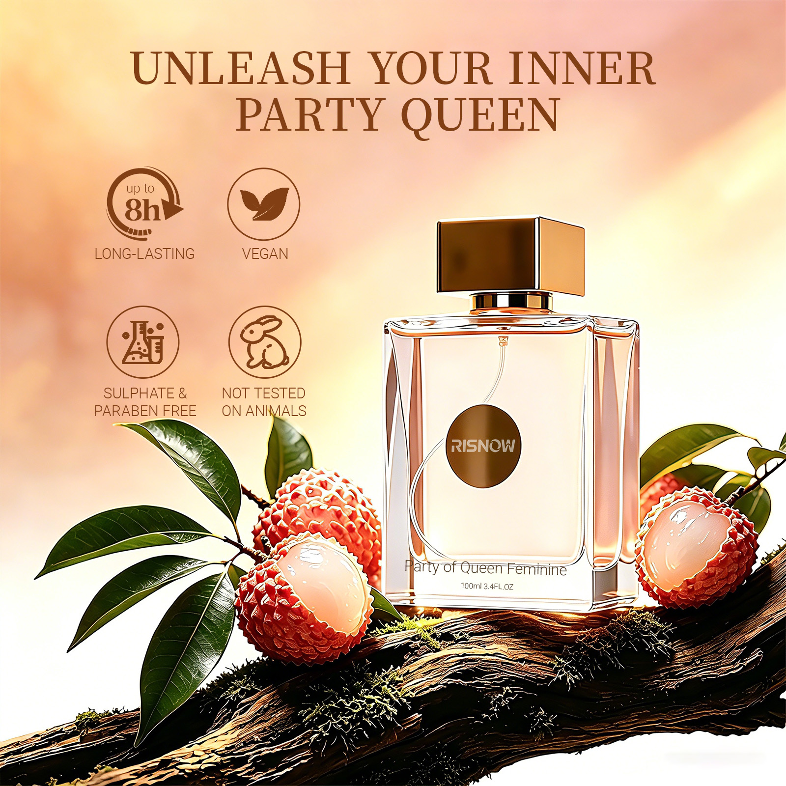 RISNOW Fruity Floral Fragrance - Fragrance Queen Perfume のレビューと価格
